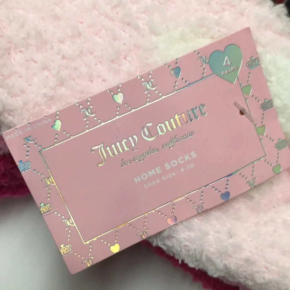 Juicy Couture + Skims Cozy Socks Slipper Bundle
